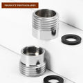 16 pcs Faucet Adapter Kit, CNYMANY Kitchen Aerator Adapter Set Male Female M22 Sink Faucet Adapter Connecting Garden Hose Water Filter Standard