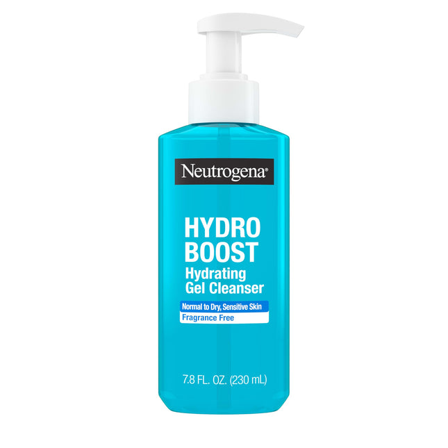 Neutrogena Hydro Boost Fragrance Free Hydrating Gel Facial Cleanser with Hyaluro