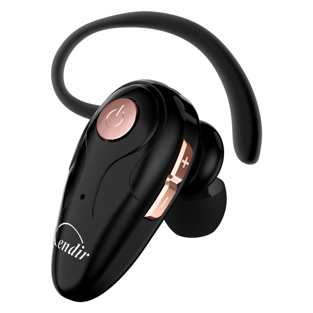 Bluetooth Headset, V5.0 Ultralight Wireless Headphone Cell Phone Earpiece with Mic Headsetcase,Volume Control, Handsfree
