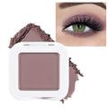 Evpct Mauve Taupe Matte Single Eye Shadow Palette Makeup for Older Women, Plum Lavender Purple Natural Cream Eyeshadow Palette for Green Eyes,