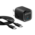 Anker 25W USB C Charger Block, Compact Foldable Type C Charger with PPS | Fast Charging for Galaxy S24/Z Fold/Z Flip/Tab, iPhone 17/16 Series,