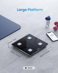 RENPHO Smart Scale for Body Weight, FSA HSA Eligible, Digital Bathroom Scale BMI Weighing Bluetooth Body Fat Scale, Body Composition Monitor