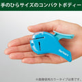 Kokuyo Stapleless Stapler, Harinacs Handheld Staple-Free, Up to 5 Sheets No Staple Binding, Portable Holeless Compact Alpha, Green, Japan Import