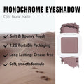 Evpct Mauve Taupe Matte Single Eye Shadow Palette Makeup for Older Women, Plum Lavender Purple Natural Cream Eyeshadow Palette for Green Eyes,
