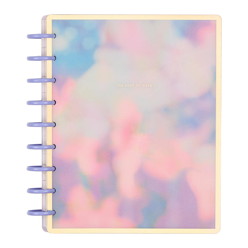Happy Planner Disc-Bound Planner July 2026–June 2027, Classic Size | Includes 3 extra months and 2 sticker sheets, 7" x 9.25", Dashboard Layout,