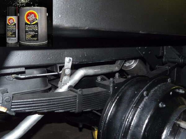 Fluid Film Black Non-Aerosol, Long Lasting Corrosion, Penetrant & Lubricant, Anti-Rust Coating, Protects All Metals in Marine and Undercoating in