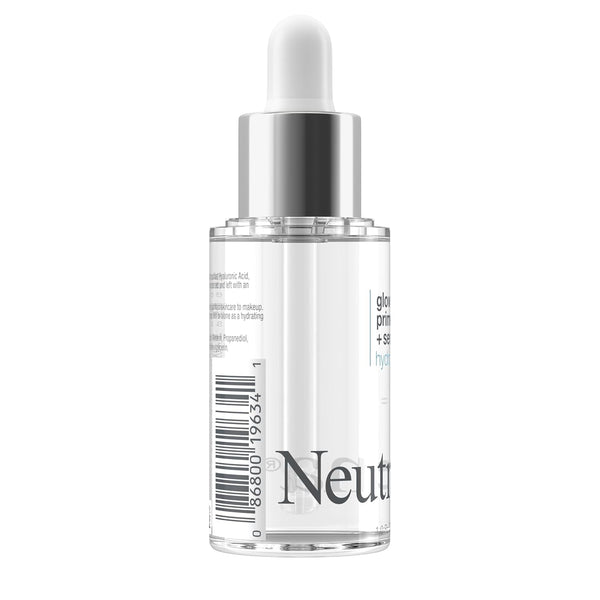 Neutrogena Hydro Boost Glow Booster Primer & Serum, Hydrating & Moisturizing Face Serum-To-Primer Hybrid, Infused with Purified Hyaluronic Acid &