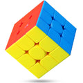 CFMOUR Speed Cube 3x3x3 - Moyu Meilong 3C, Stickerless Magic Cube | Fast Turning, Durable, Brain Teaser, Birthday Party Gift, Vivid Colour, 3D