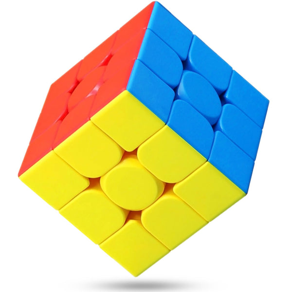 CFMOUR Speed Cube 3x3x3 - Moyu Meilong 3C, Stickerless Magic Cube | Fast Turning, Durable, Brain Teaser, Birthday Party Gift, Vivid Colour, 3D