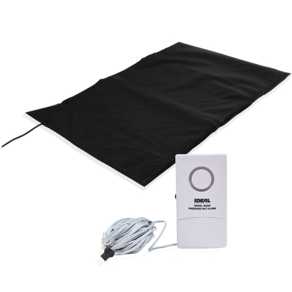 Ideal Security Pressure Floor Mat Home Alarm System – Wired Alarm & Chime, Anti-Wandering, Welcome Mat, Pet Door Mat