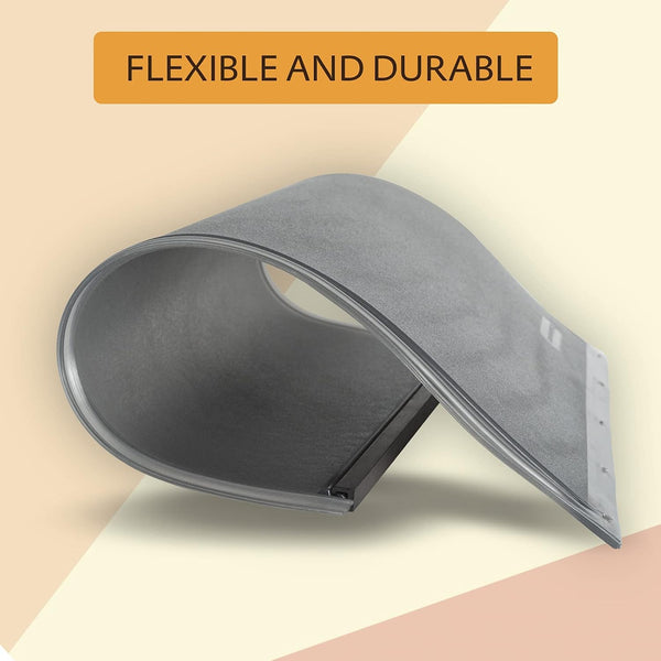 AMZOO Dog/pet Door Replacement Flap Compatible with PetSafe Measures 8 1/8” x 12 7/8” PAC11-11038 Matte Gray Medium 1
