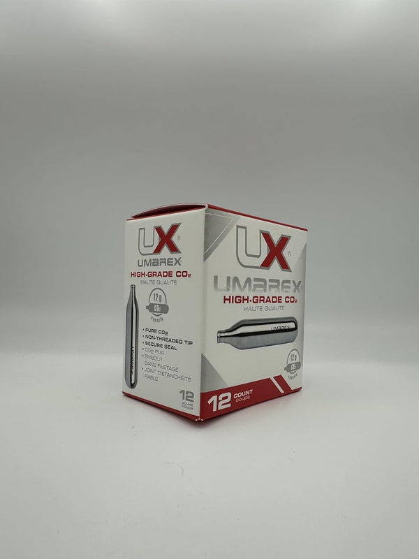 Umarex High-Grade CO2 Cartridges for Pellet Guns 12 GRAM (PACK OF 12) 12 Gram (Pack of 12)