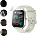 Screen Protector Compatible for Togala Smart Watch 1.96" (6 Pack) Clear TPU Soft Film Compatible for Jugeman P99 / P98 Smart Watch