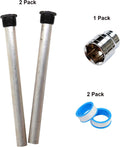 RV Water Heater Anode Rod（2Pack) Compatible with Suburban RV water heater，Magnesium Anode Rod for hot water heater ， 9.25" Length ¾" NPT Thread