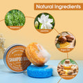 LIYALAN Shampoo Bar for Hair Solid Soap(2 Pack) Rosemary and Jasmine Shampoo Bar,Deep Cleansing Hair Shampoo for Fine Oily Hair Rosemary+Jasmine