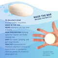 Spiraleaf Whiff Shampoo Bars, X2 Savings, Unscented: Limited Ingredients, No Scents or Colorings; Concentrated Formula, Made USA