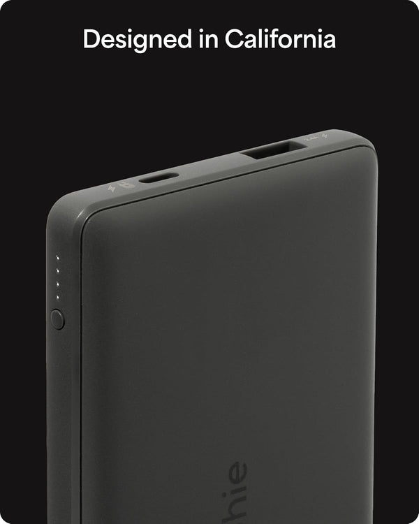 Mophie Powerstation 2023 with PD Power Bank - 10,000 Mah Large Internal Battery, (2) USB-A Port and (1) 20W USB-C PD Fast Charging Input/Output