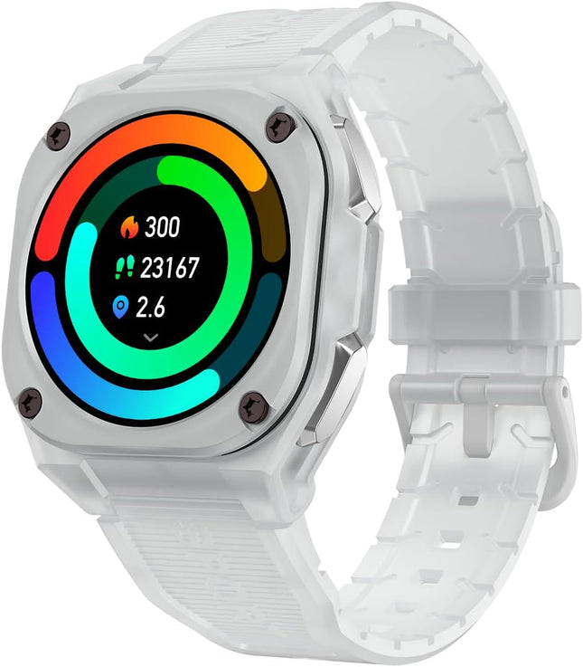 Easfone B3 Sport Smart Watch, 1.28" AMOLED Fitness Watch with Heart Rate/Sleep/Ip68 Waterproof/120+ Sports Modes, Pedome