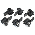 GWAYN 6 Pcs Golf Putter Clip Golf Club Bag Clips on Putter Clamp Holder for Organizer Ball Putter Accessories