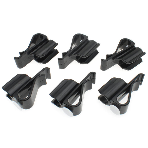 GWAYN 6 Pcs Golf Putter Clip Golf Club Bag Clips on Putter Clamp Holder for Organizer Ball Putter Accessories