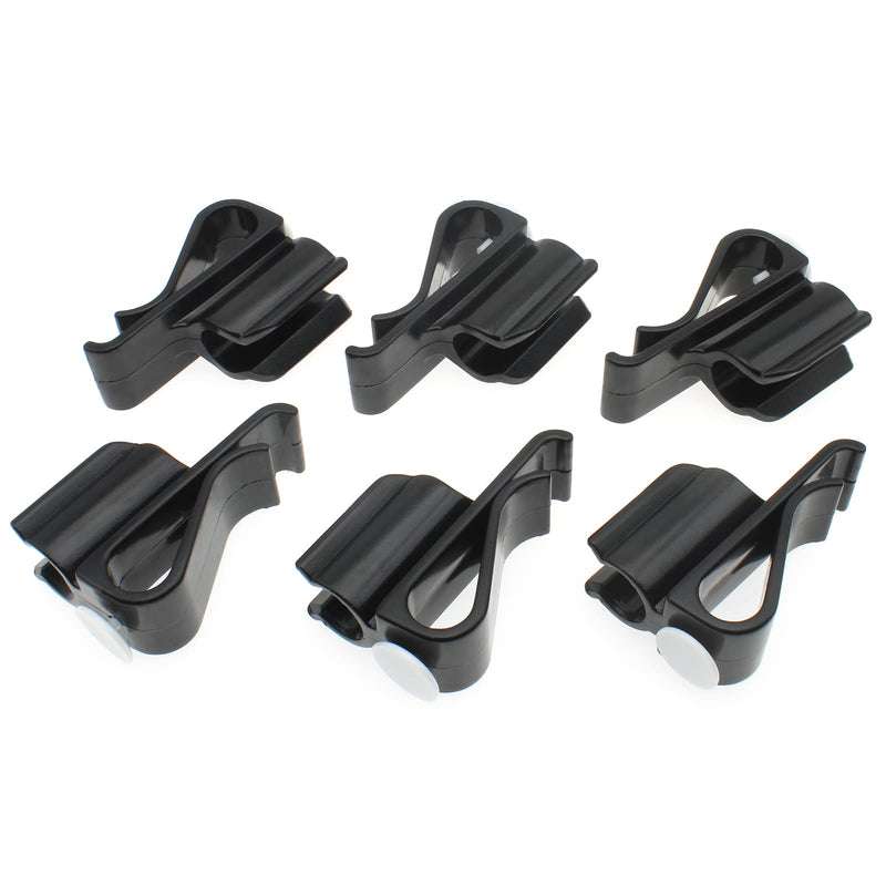 GWAYN 6 Pcs Golf Putter Clip Golf Club Bag Clips on Putter Clamp Holder for Organizer Ball Putter Accessories