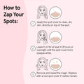 grace & stella Award Winning Pore Strip - Pimple Patches for Face - Hydrocolloid Acne Patches - Absorbs Zits, Reduces Redness - Cute Patches