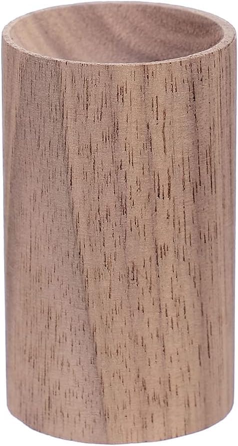 Brown Walnut Wood Essential Oil Diffuser,Wooden Aromatherapy Round Office Home Car Diffuser,Small Wooden Diffuser for Essential Oils Aromatherapy