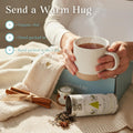 Unboxme Mother'S Day Tea Lover'S Basket - Self-Care Box with Cozy Socks, Ceramic Mug, Chai Tea, Honey & Cinnamon | Relaxation Package for Women,