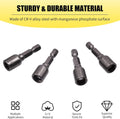 Hex Magnetic Power 8mm 5/16 Socket Adapter Drill Bit Nut Driver Set 1/4 inch Hex for Power Tools, 12-Piece 8mm 12pcs