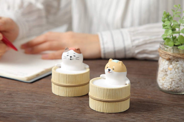 Aroma Ceramic Stone Diffuser [Japan Import] Aromatherapy Essential Oil Diffuser, Non Electric, Passive, Unique, Cute, Animal, Design for Women,