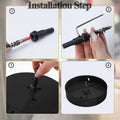 Hole Saw 8-inch Metal Hole Saw Kit Set Bi-Metal Hole Cutter Drill Bit with Sharp Teeth for Drilling Holes in Wood, Plastic, Drywall, PVC Boards 8"