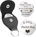 Hoosmoon Pocket Hug Token Keychain - Graduation & Birthday Gifts