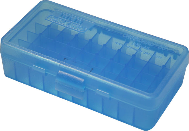 MTM 40/45/10MM Cal 50 round Flip-Top Ammo Box