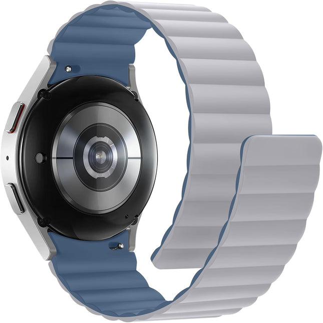 Anlinser Magnetic Bands Compatible with Samsung Galaxy Watch 7/6/5/4/FE Band 44Mm 40Mm, Galaxy Watch 6 Classic 47Mm 43Mm