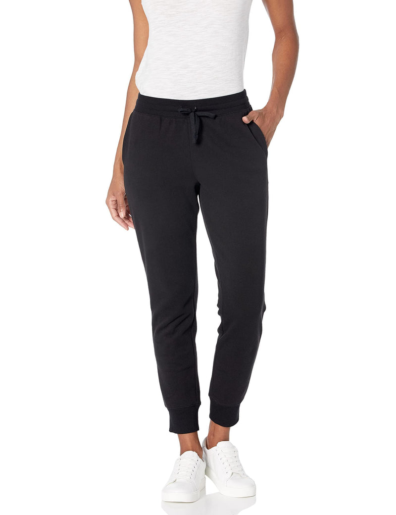 Amazon Essentials Women's Fleece Jogger Sweatpant (Available in Plus Size) X-Small Black