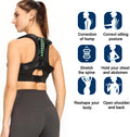 Posture Corrector for Men and Women, Adjustable Lumbar Spinal Support, Low Back Pain Relief, Neck Support, Lower Back Pain Relief (Xx-Large)