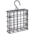 More Birds Suet Cage Bird Feeder, Fruit and Suet Feeder, Single Cake Capacity ,Black Black Single Cake Suet Cage
