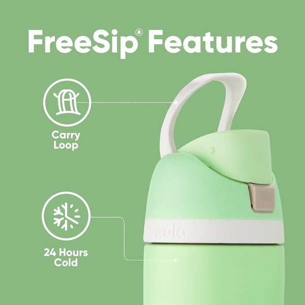 Owala Star Wars Freesip Insulated Stainless Steel Water Bottle with Straw for Sports and Travel, Bpa-Free Sports Water Bottle, 24 Oz, Stronger