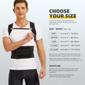 Upgraded Back Brace Posture Corrector for Men and Women - Relief for Neck, Back,And Shoulder Pain - Full Adjustable and Breathable Posture Back