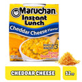 Maruchan Instant Lunch Ramen Noodles, Cheddar Cheese Flavor – Japanese-Style Instant Noodle Soup, Easy Meal Ready in 3 Minutes – 2.25 Oz. (12 Pack)