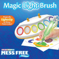 Crayola Color Wonder Magic Light Brush, Mess Free Painting Station for Kids, Gift for Kids, Learning Toddler Activity Toy, Ages 3+ 25 Piece Set