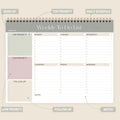 Weekly to Do List Notepad, Undated Planner with 52 Sheets (8.5''X11''), Desk Weekly Planner for Women & Man, Home School & Work-Green