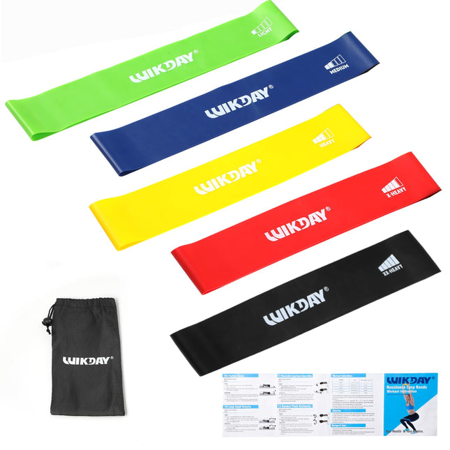 Resistance Bands for Working Out Exercise Loop Bands Workout Bands Set for Men Women Body Stretching, Crossfit Training,