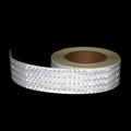 AISEY 2" X 30ft Reflective Tape White Outdoor High Vis Conspicuity Safety Tape, Reflector Tape Trailer Waterproof 2" x 30 Feet WHITE