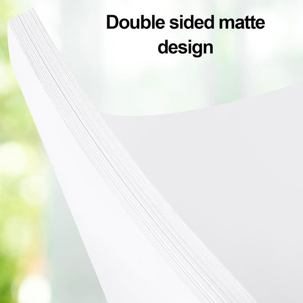 White Cardstock 8.5 x 11, 230gsm Cover Cardstock Paper, 85 Lb Heavy Card Stock for Printer, Card Stock Paper for Invitations, Scrapbooking,