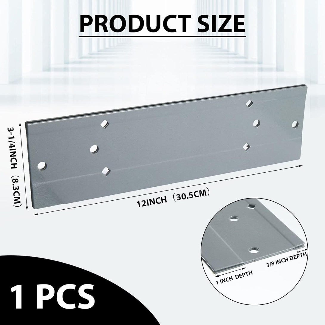 Folding Tool Steel Metal Bending Tool Sheet Metal Bender for HVAC Metal Bending Forming 3/8 and 1 Fold Depths in Ductwork (12 Inch)