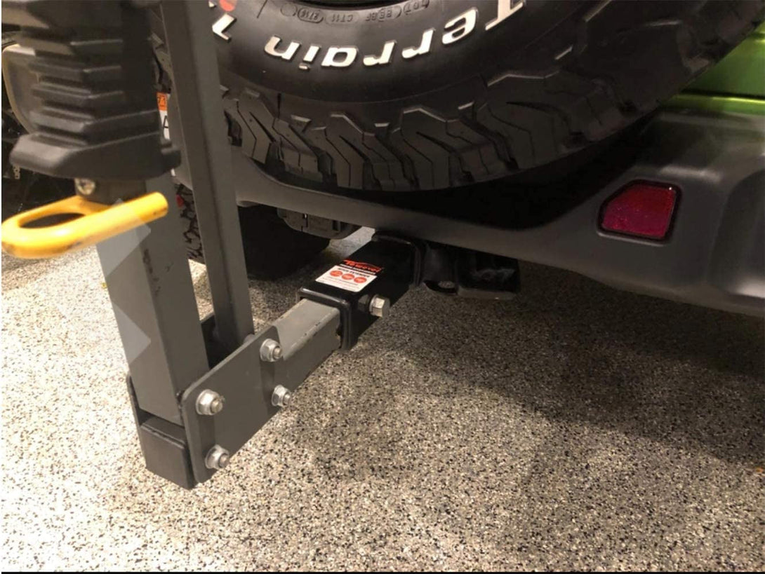 84332 Towever Trailer Hitch Extender 2 Inch Trailer Hitch Receiver Tube Extension, 7 Inches Length, 3500 Lbs. GTW