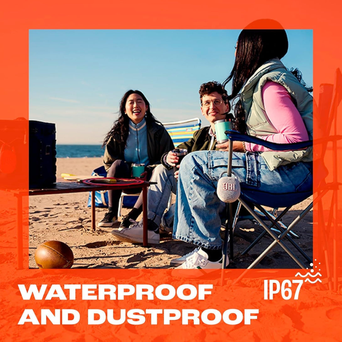 JBL Clip 5 - Ultra-Portable, Waterproof & Dustproof Bluetooth Speaker, Big Pro Sound with Punchy Bass, Integrated Carabiner, up to 12 Hours of Play, Made in Part with Recycled Materials (Purple)