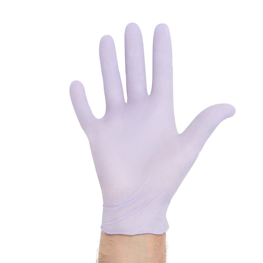HALYARD Health 52820 KC100 Lavender Nitrile Exam Glove, Powder-Free, Non-Sterile, Extra Large, 250 per Box