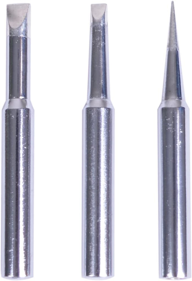 Baitaihem 3 PCS Replacement for ST3 ST4 ST7 Soldering Iron Tip Set for Weller WLC100, SPG40, SP40L, SP40N, SP40NUS, SP40NKUS, WP25, WP30, WP35